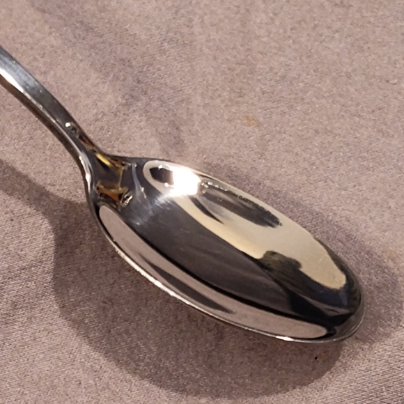 Vintage NEW Decorative Glass Mug & Spoon Set - Picture 9 of 10